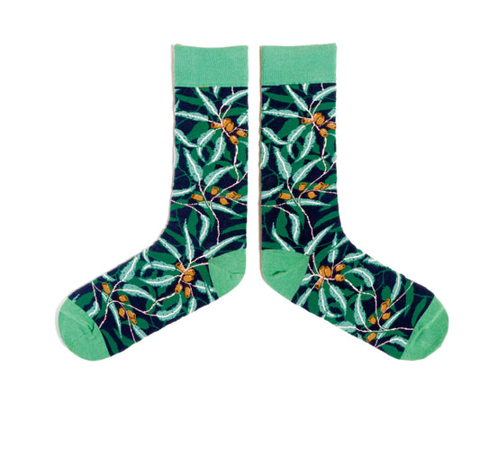 Gum Nuts About These Socks Large