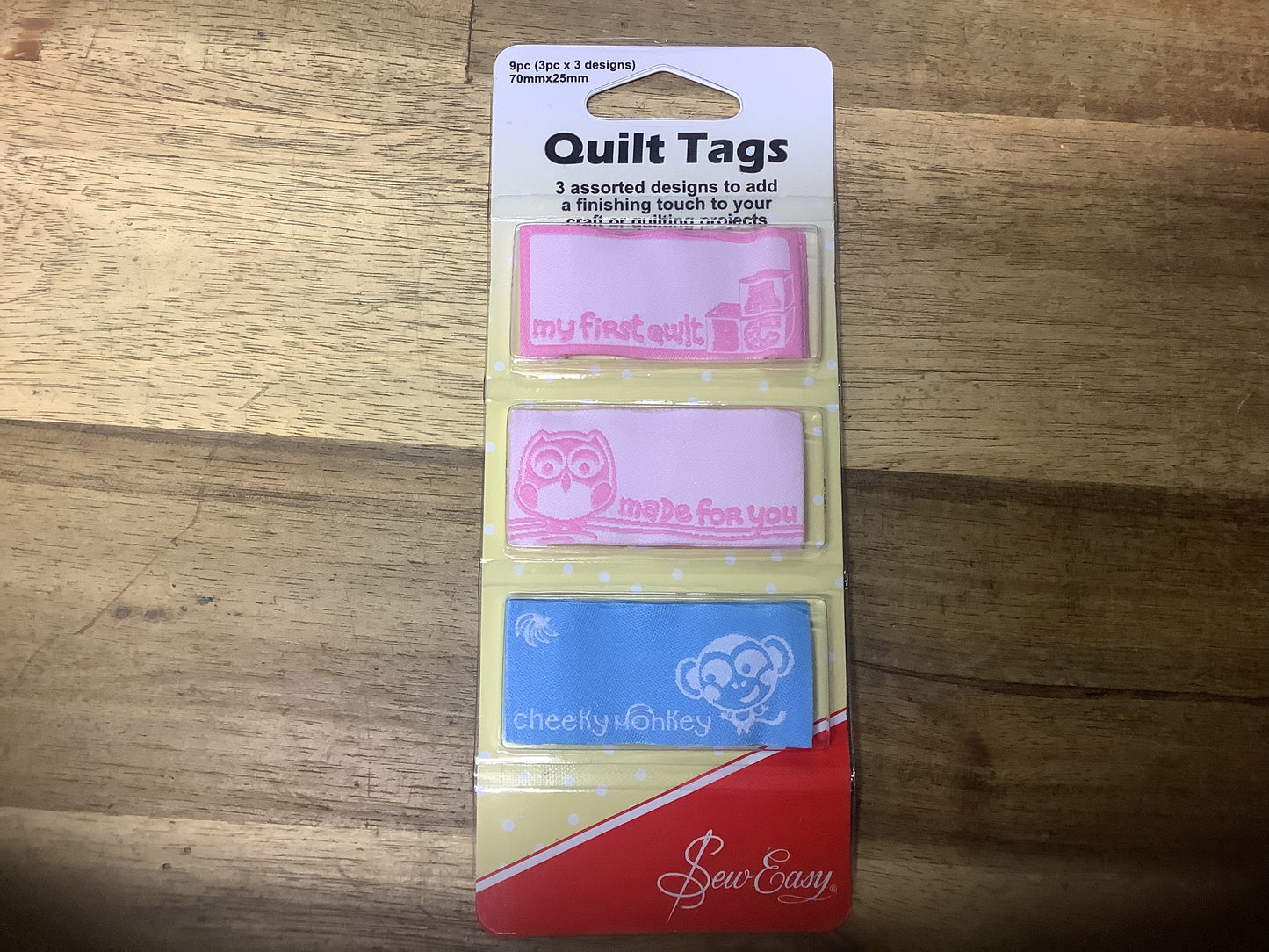 *Quilt Tags