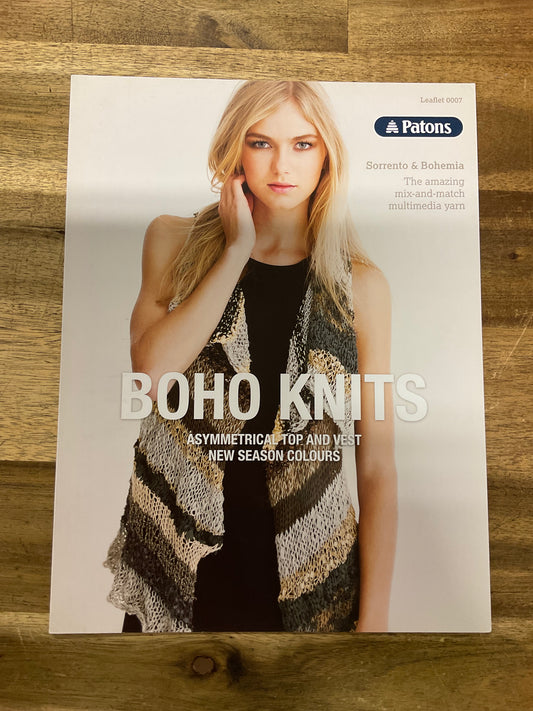 Patons Boho Knits Patterns 0007 *DISCONTINUED