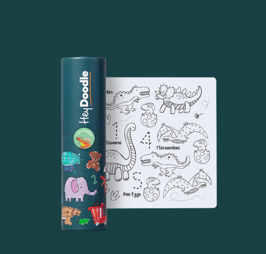 Heydoodle Mini Mat Set DinoRoar
