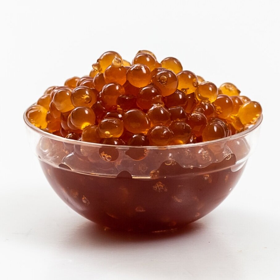 Sticky Balsamic Pearls - Quince