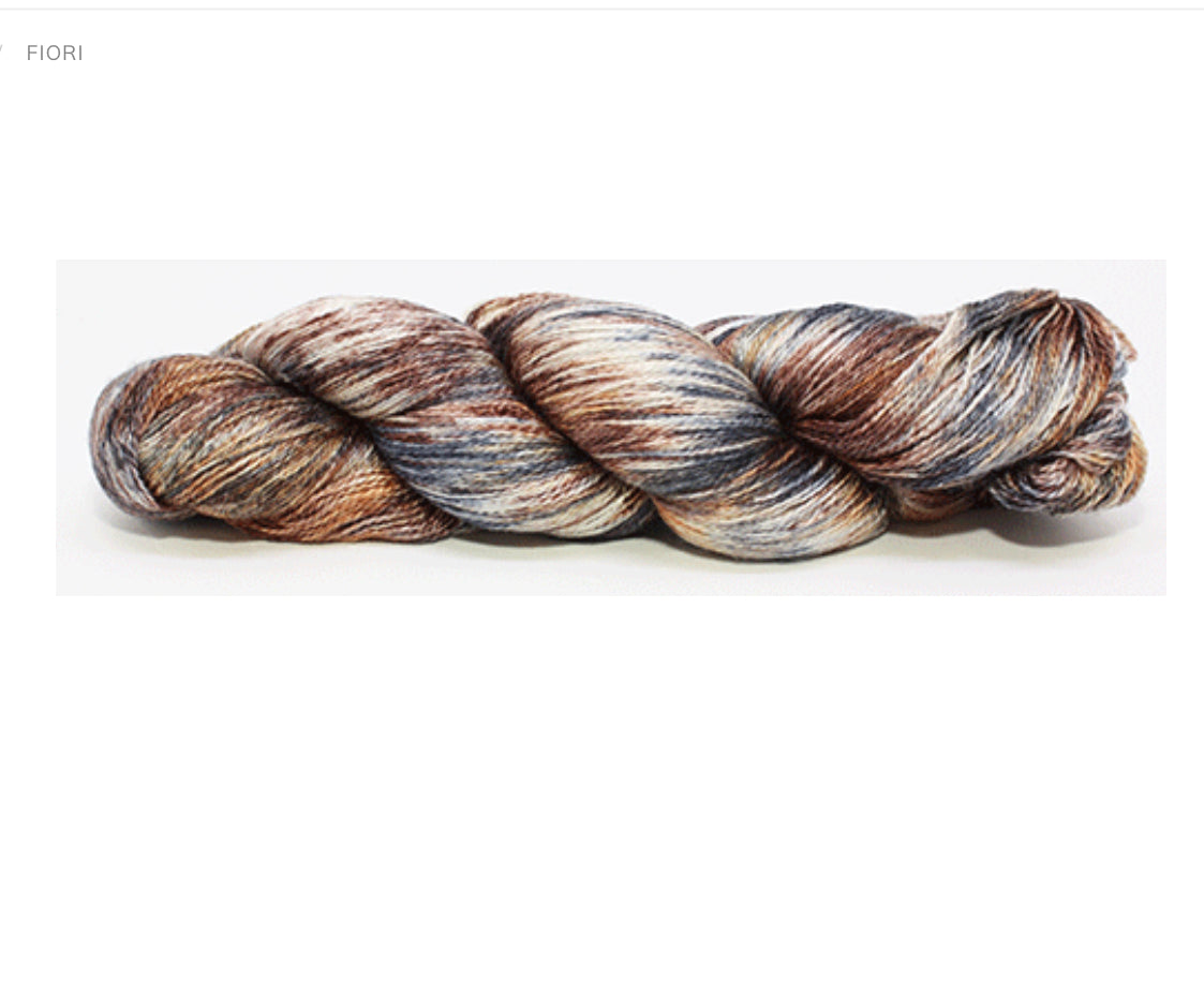 Fiori Lace Hand Dyed 2ply Yarn
