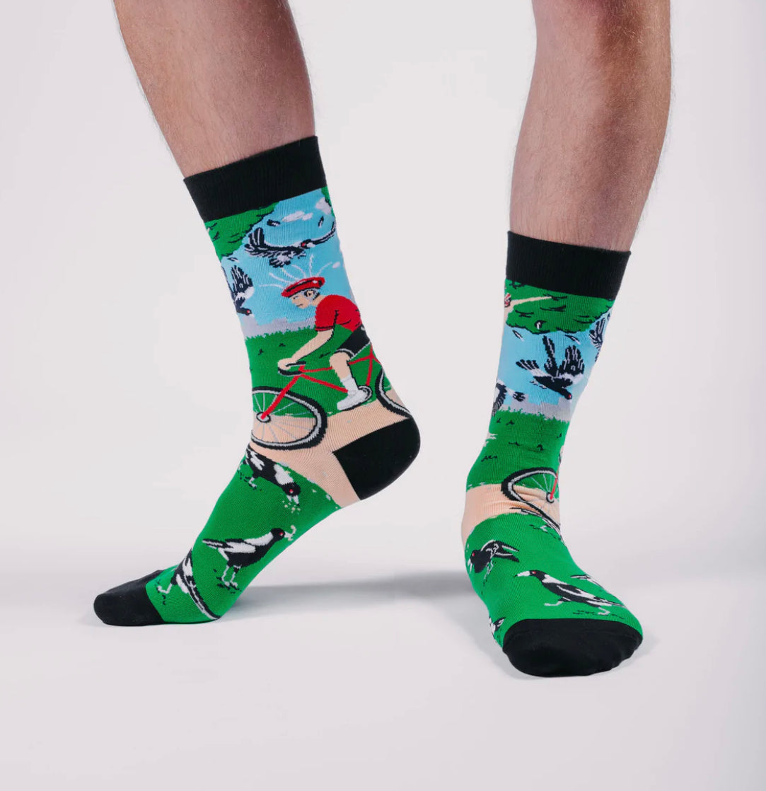 A Leisurely Cycle Socks