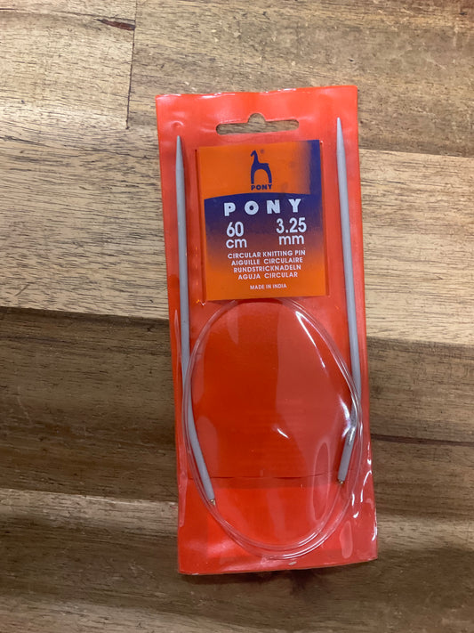 Pony Circular Needles 60cm