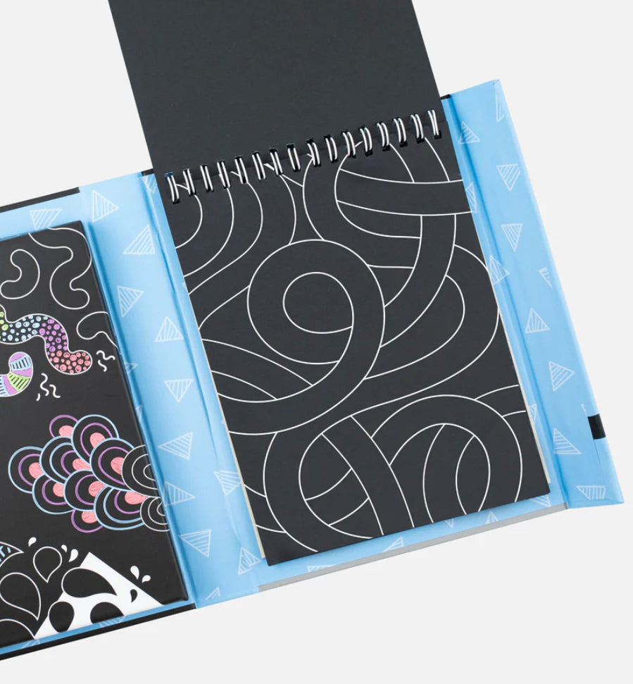 Mindful Doodling - Night Lines
