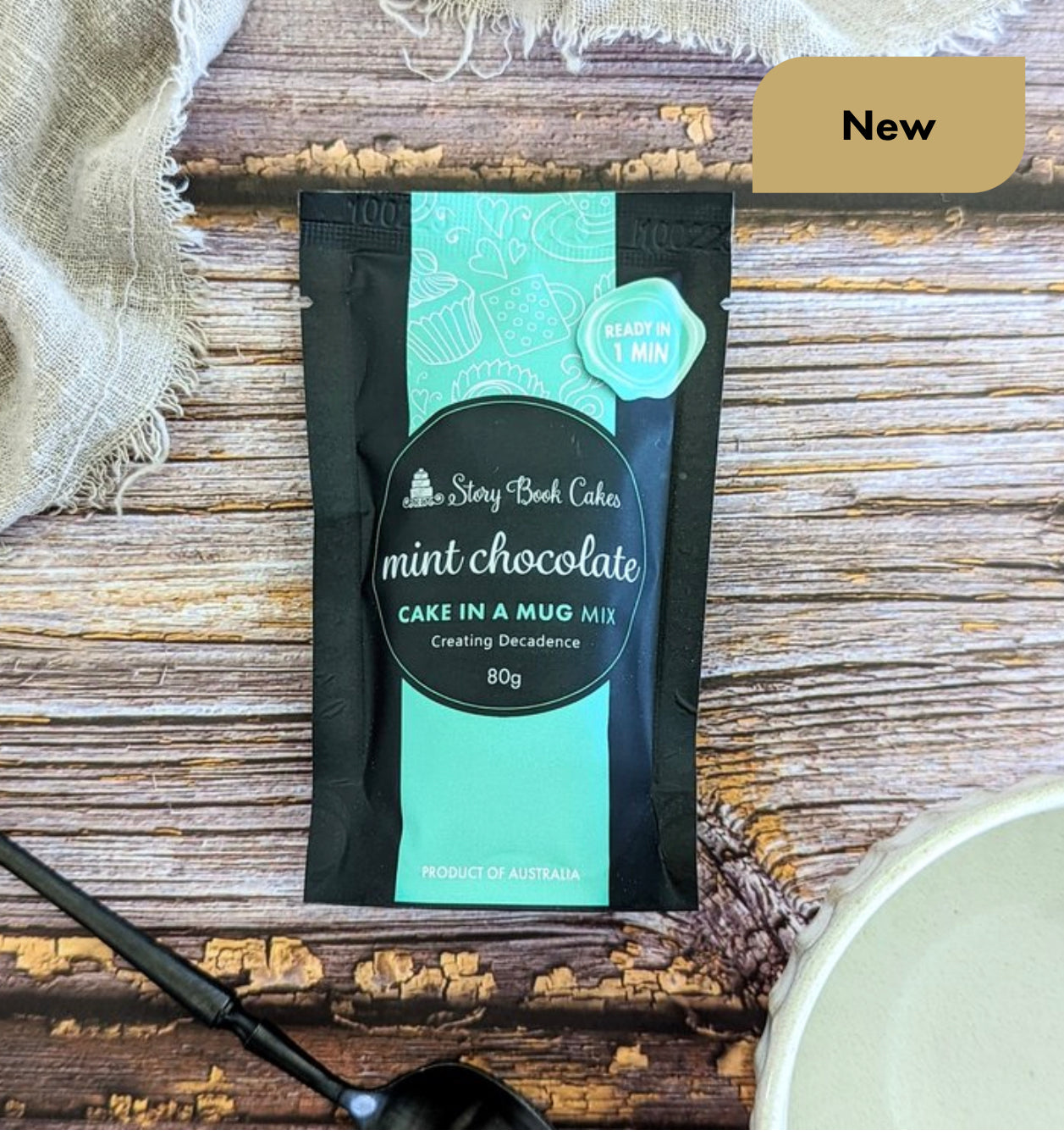 Mint Chocolate Cake in a Mug 80g