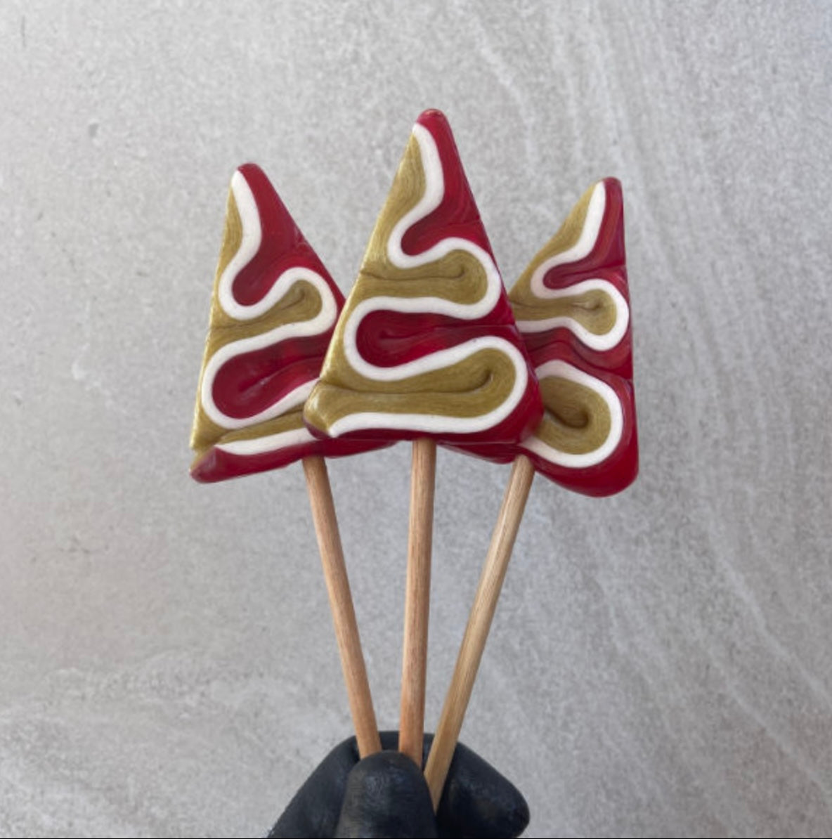 Christmas Tree Lollipops