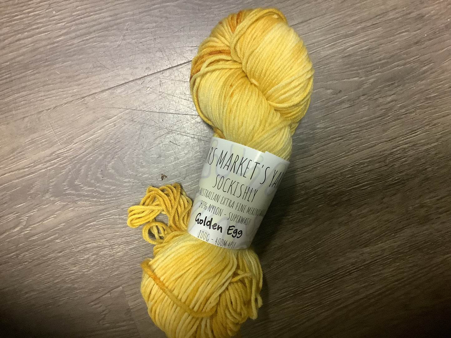 Mrs Market's Sockishly Hand Dyed Yarn 4ply