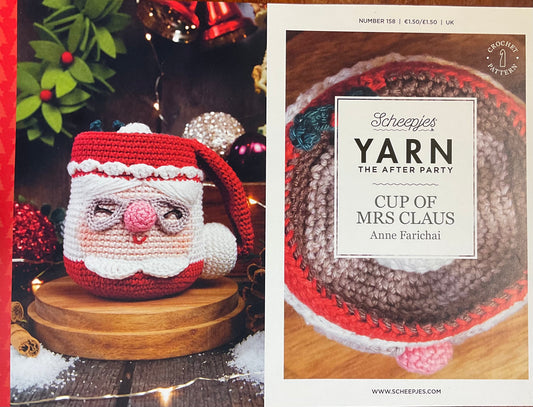 Cup Of Mrs Claus Crochet Pattern