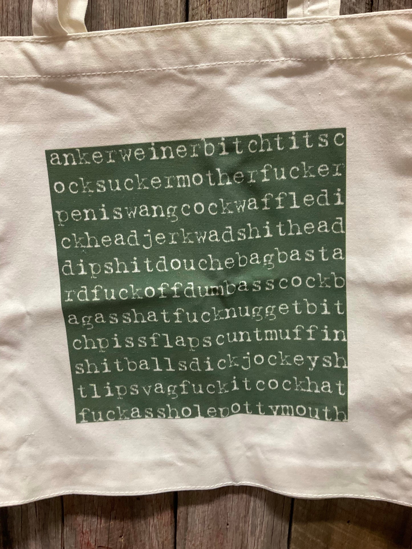 Naughty Corner Tote - Sweary