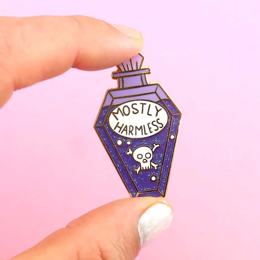 Mostly Harmless Lapel Pin