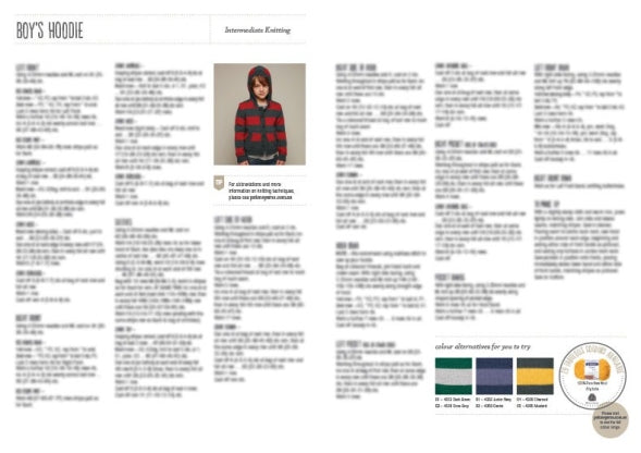 Pattern Boy's Hoodie
