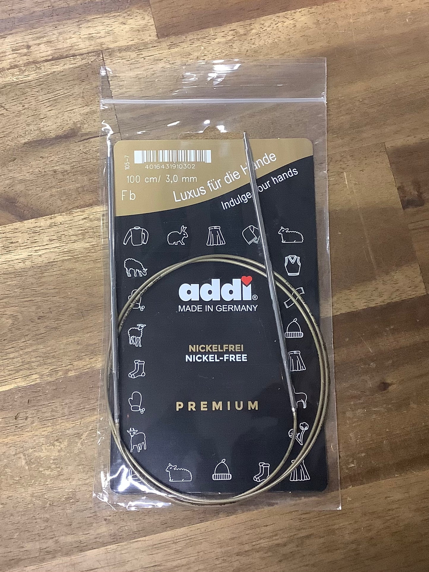 ADDI Fixed Circular Needles 100cm