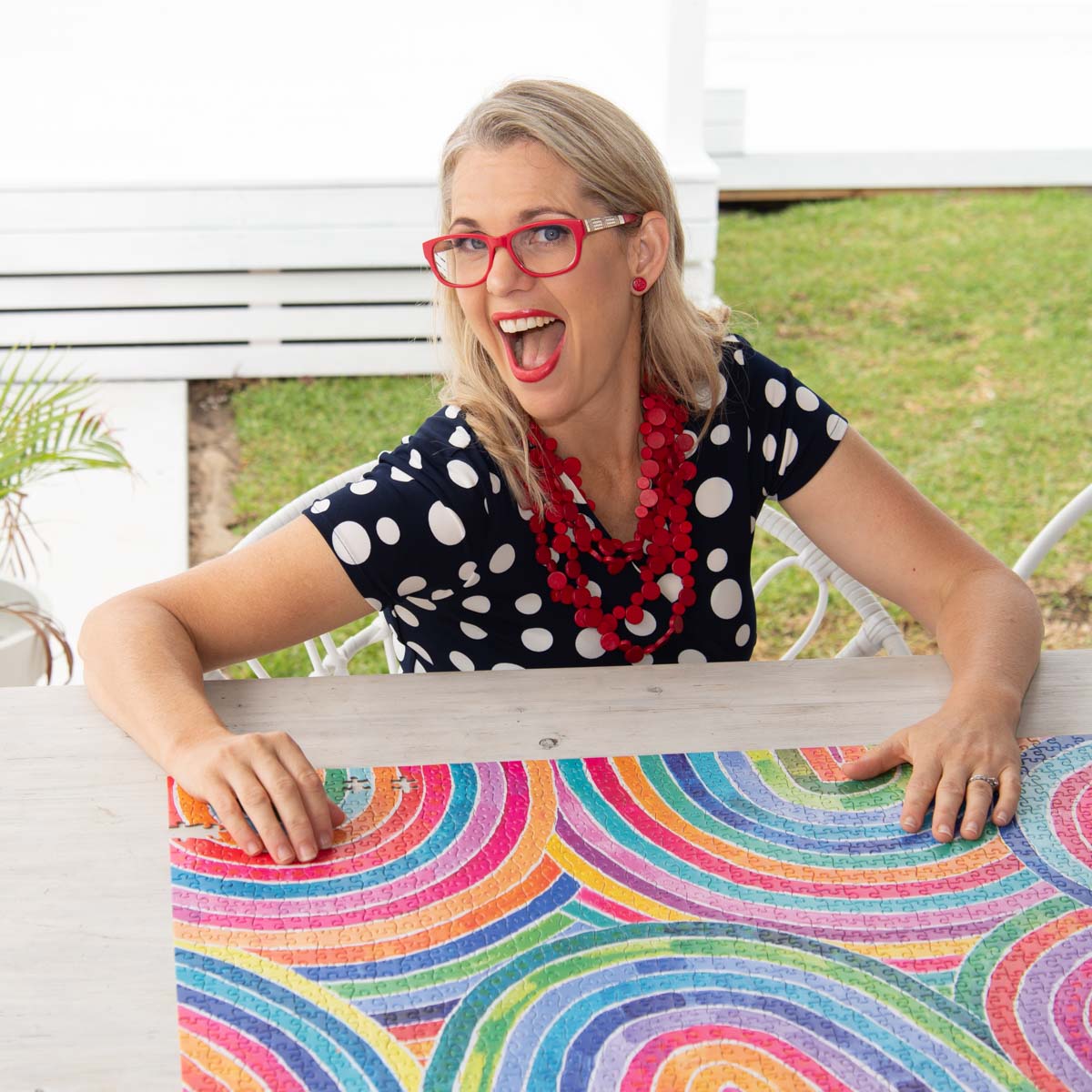 1000pc Lordie Dordie Rainbow Puzzle