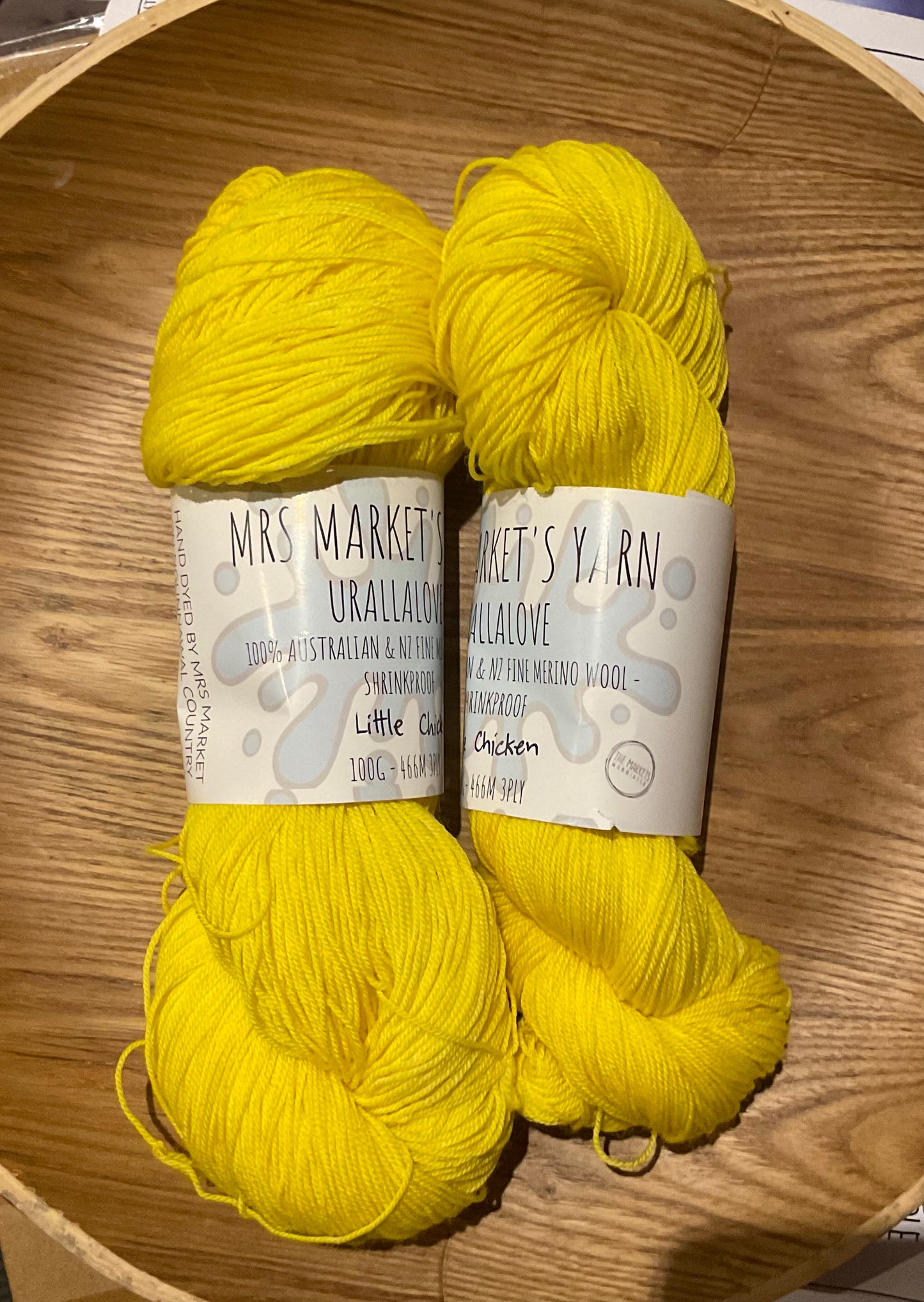 Mrs Markets Urallalove 3ply Hand dyed Yarn