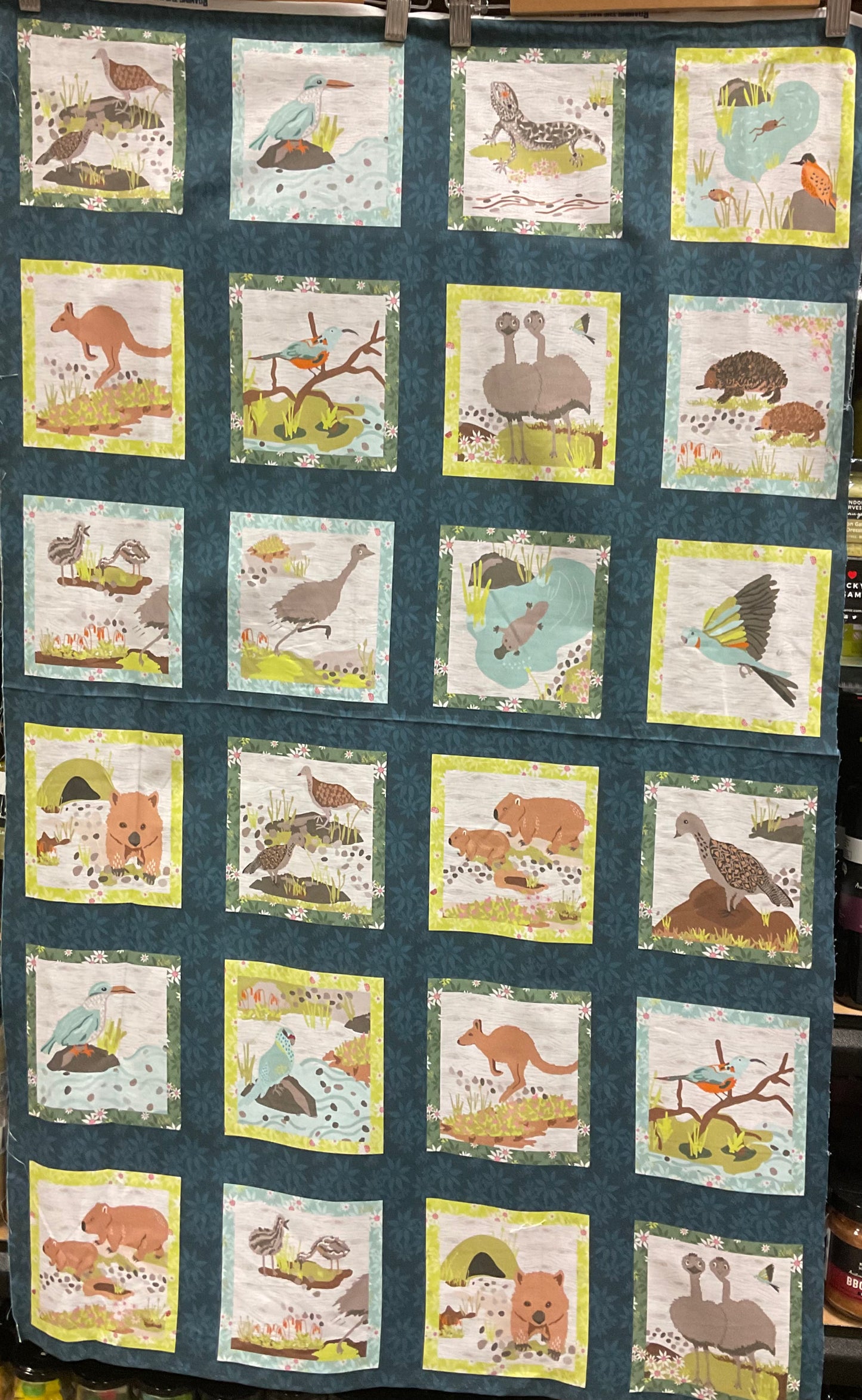 Fabric Panel - Roaming the Mallee by That's Graphic