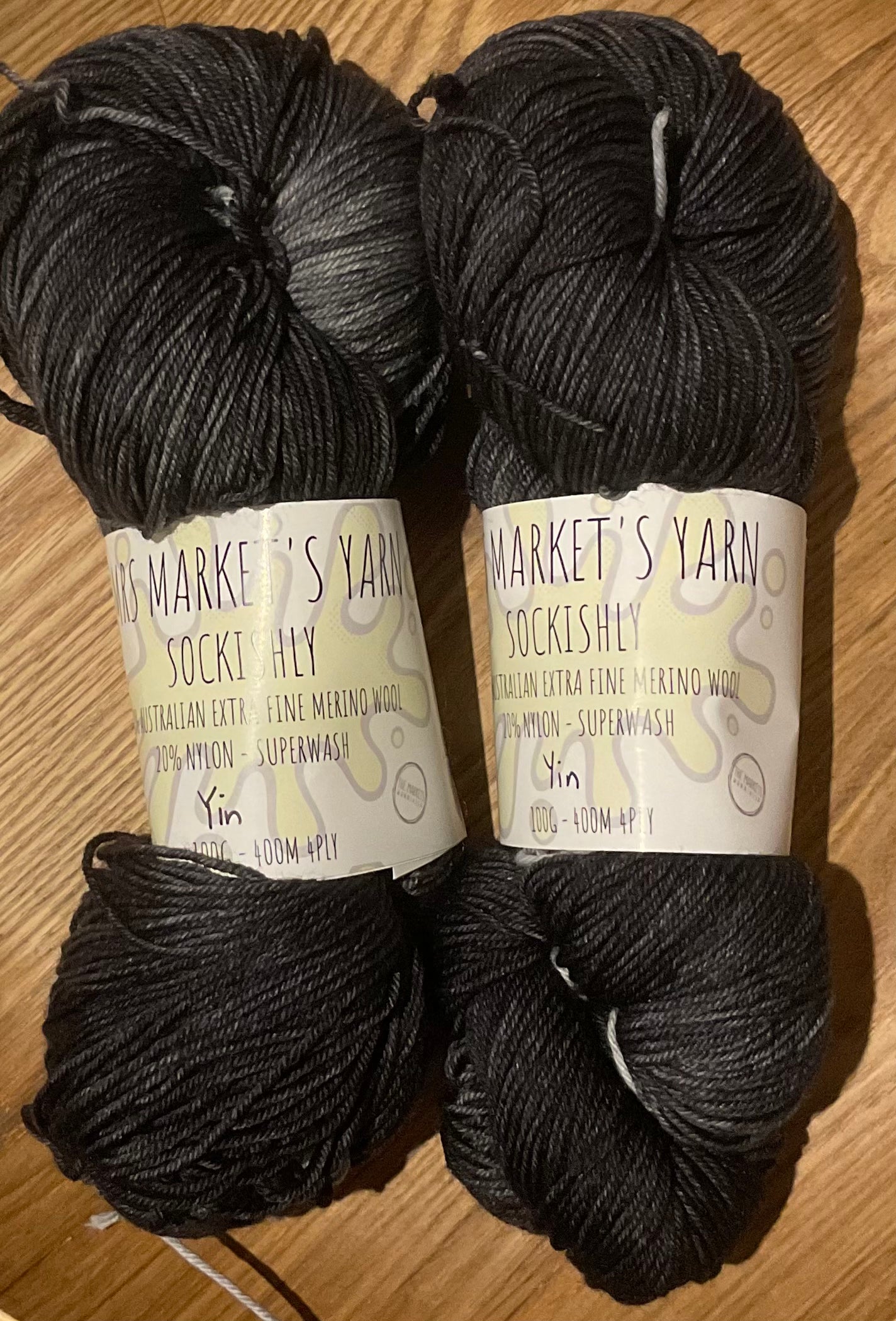 Mrs Market's Sockishly Hand Dyed Yarn 4ply