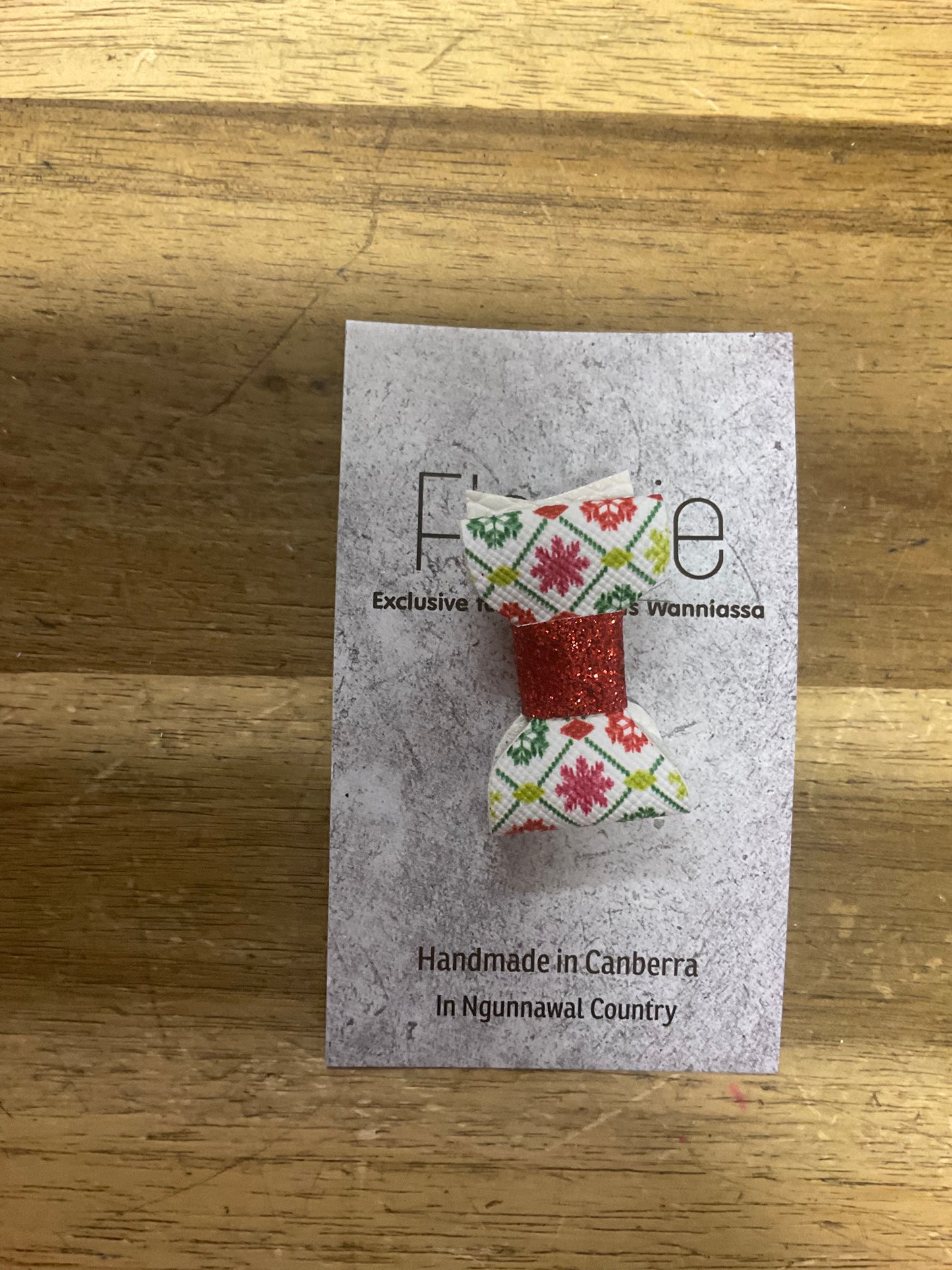 Mini Hair Bows Christmas