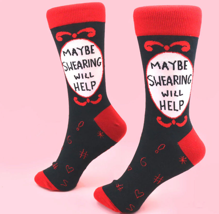 Maybe Swearing Will Help Socks