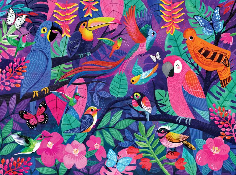 Birds of Paradise 500piece Puzzle