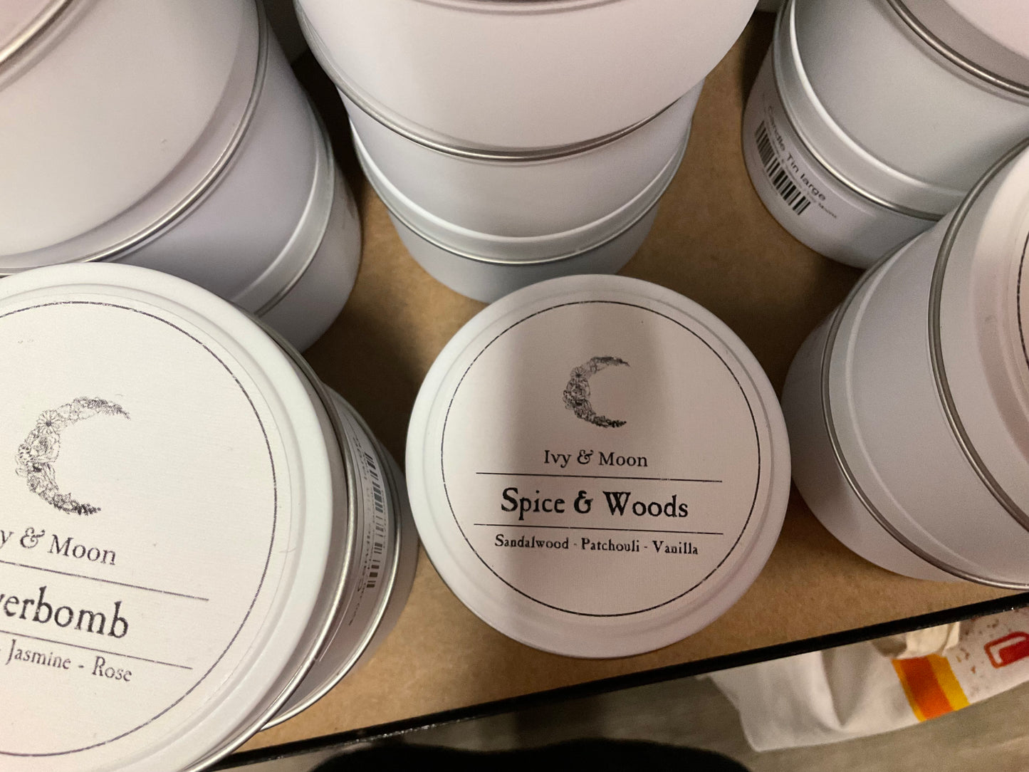Candle Tin large
