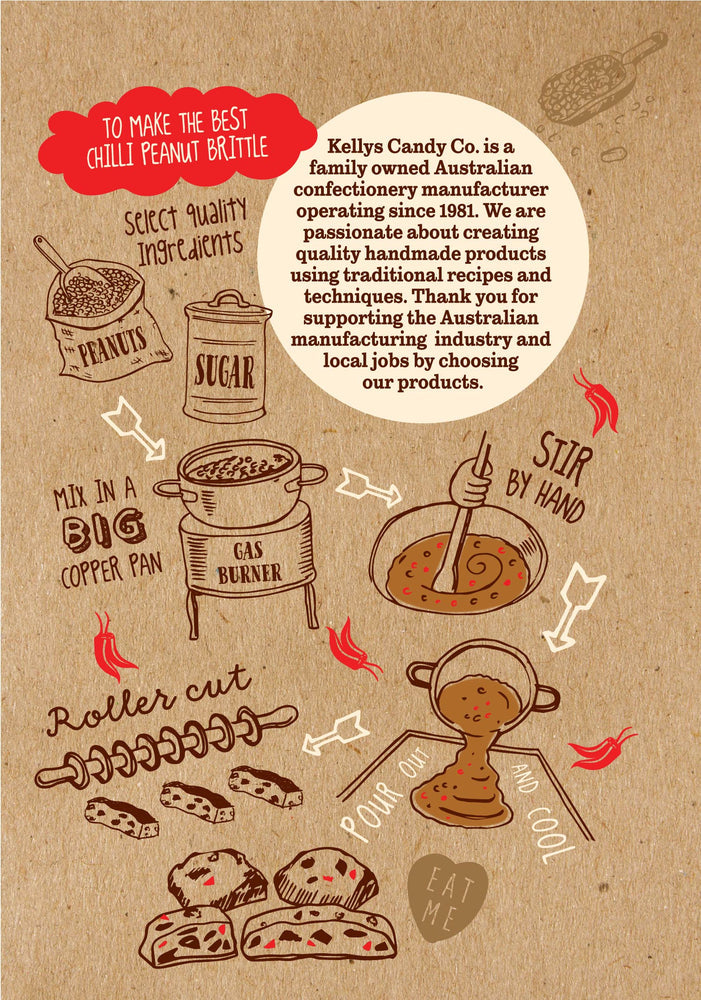 Chilli Peanut Brittle 180g