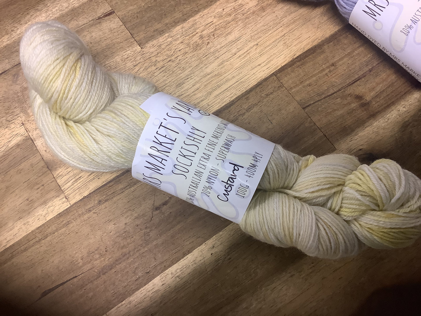 Mrs Market's Sockishly Hand Dyed Yarn 4ply