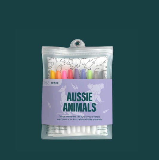 Heydoodle ABC Aussie Animals Mat Set