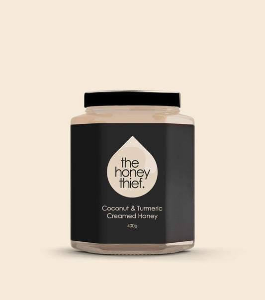 Coconut & Turmeric Creamed Honey