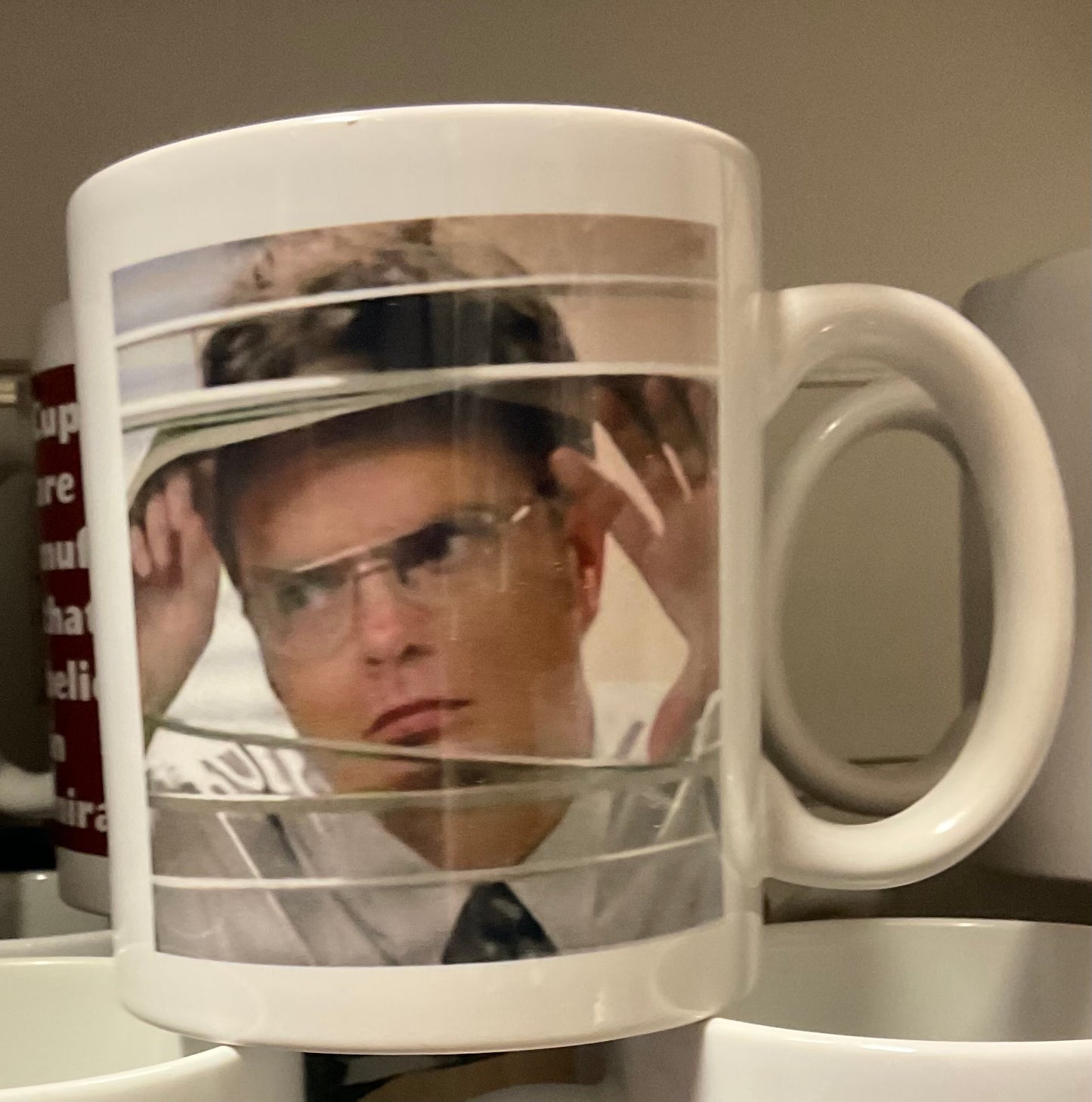 Naughty Corner Mug - Dwight you ignorant Sl*t
