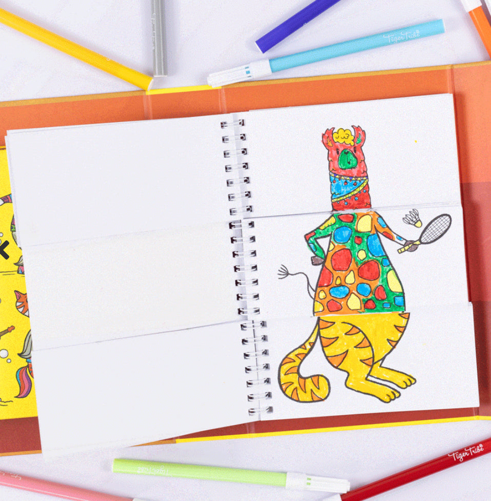 Mash-up Colouring Set - Animal Mix and Match