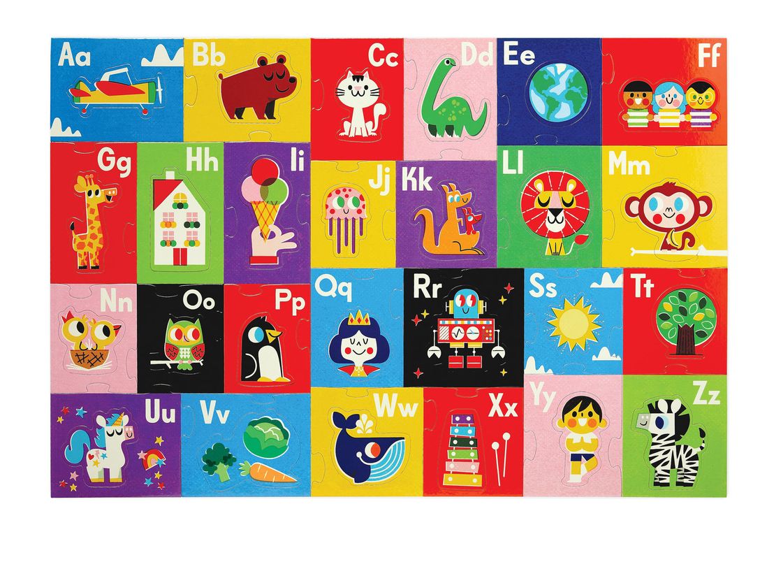 Let's Learn Puzzle 52 pc Kids World ABC