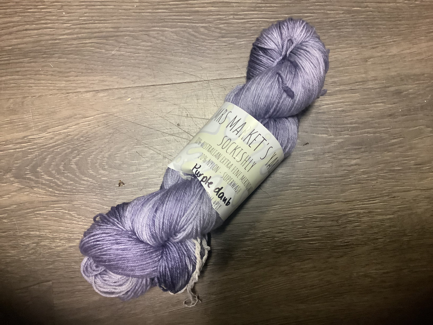 Mrs Market's Sockishly Hand Dyed Yarn 4ply