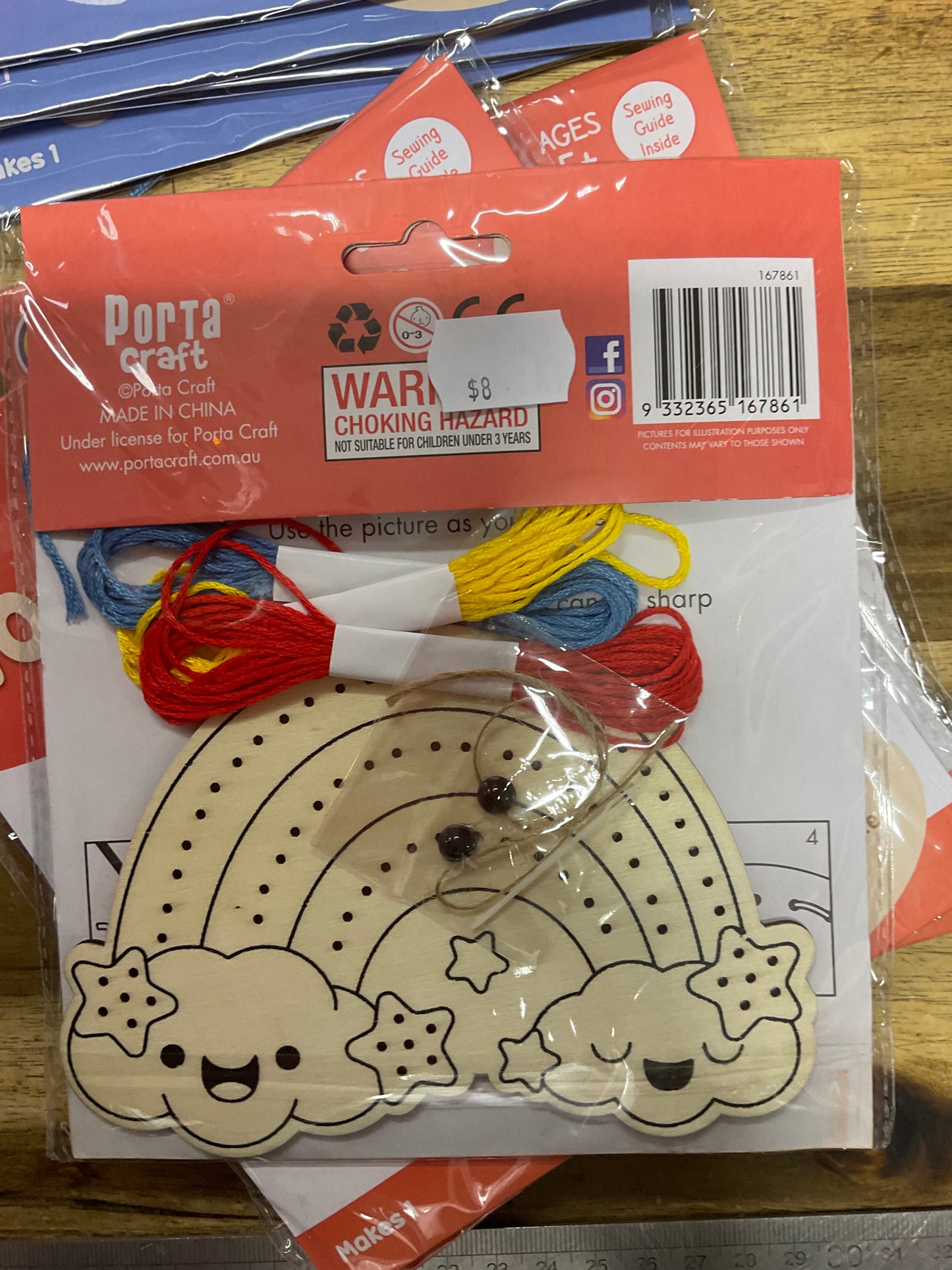 Wooden Sewing Decoration Kit