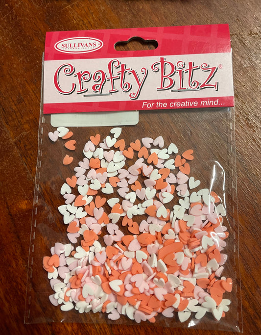 Polymer Clay Shapes - Hearts