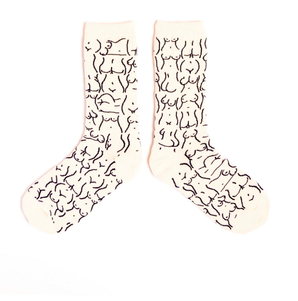 Boot Scootin' Boobies Socks Medium