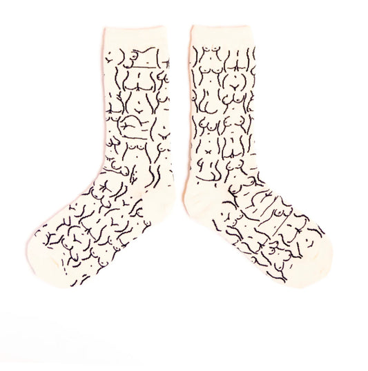 Boot Scootin' Boobies Socks Medium