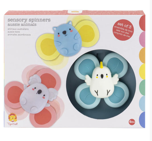 Sensory Spinners Aussie Animals