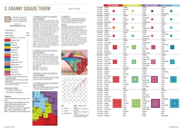 Colourful Crochet Patterns 108