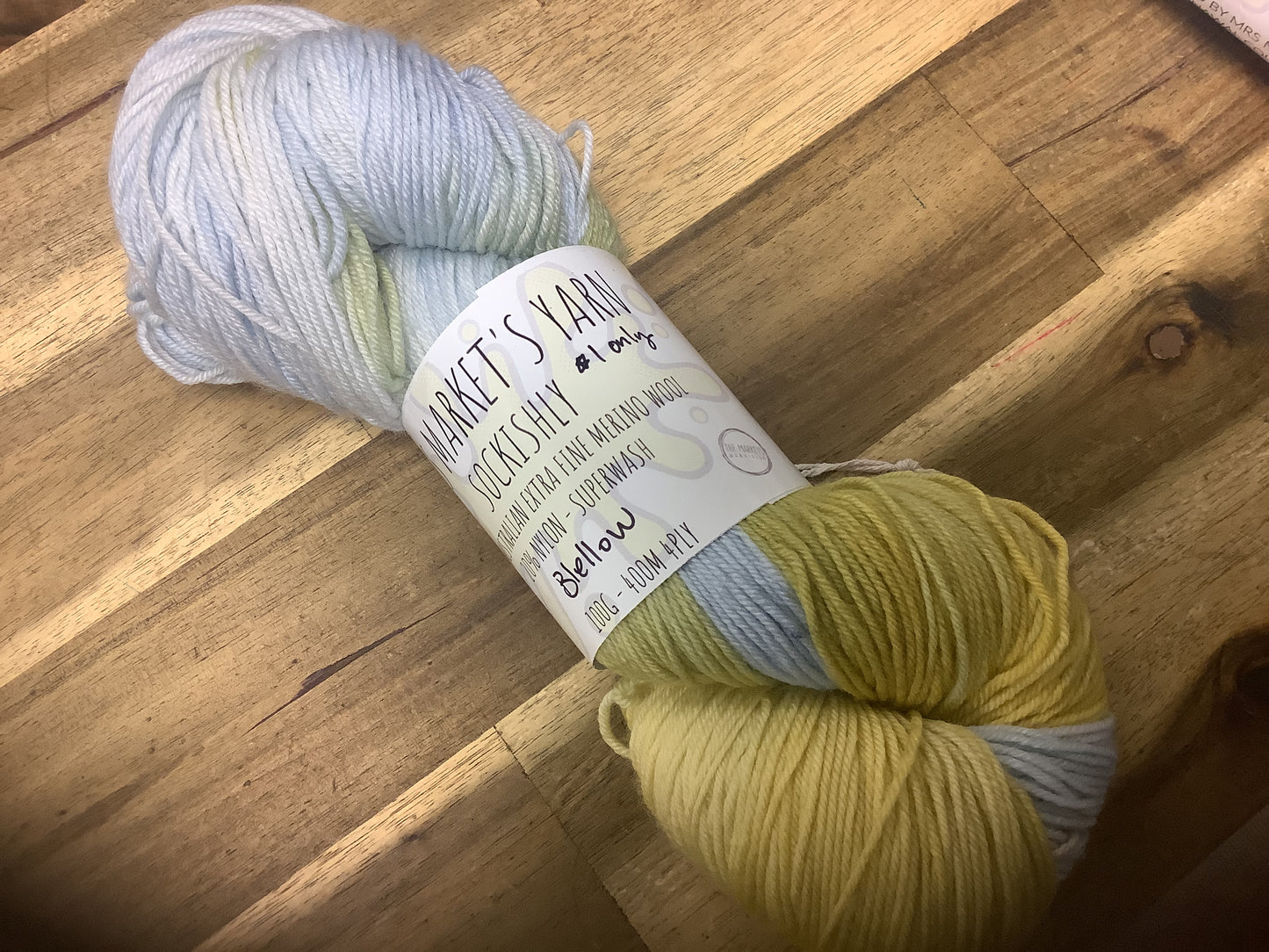 Mrs Market's Sockishly Hand Dyed Yarn 4ply