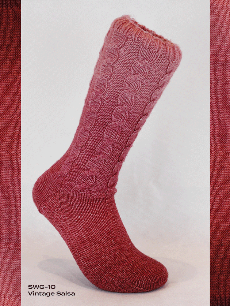 *Fiori Gradient Sock Hand Dyed Yarn