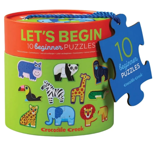 Let's Begin Floor Puzzle 2pc - Jungle