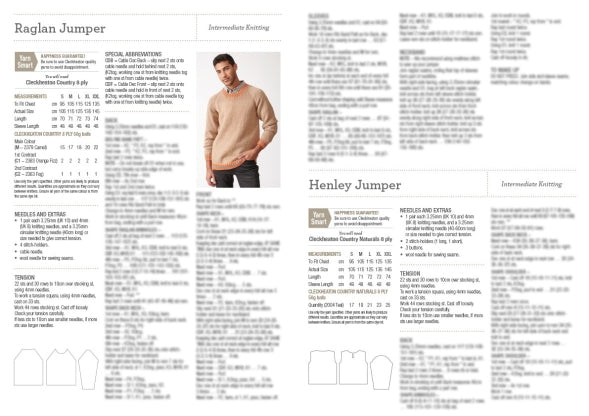 Pattern Cleckheaton Mens Knits 1015