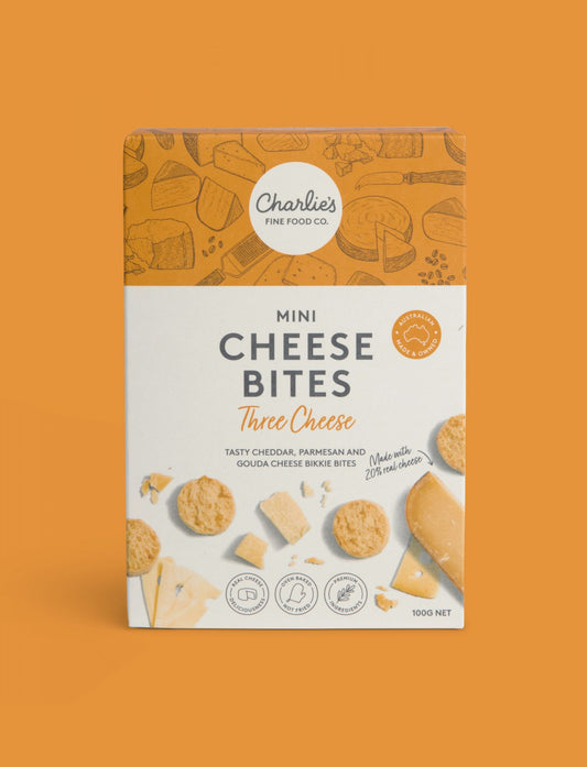 Mini Cheese Bites - Three Cheese