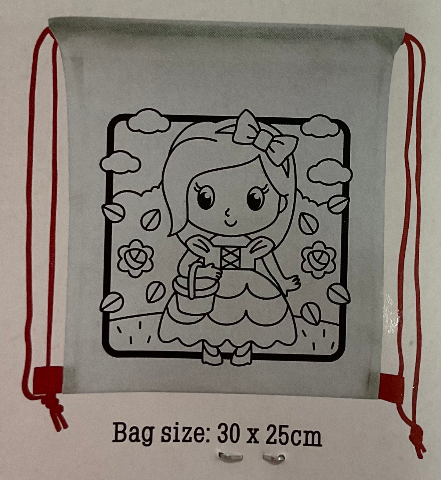 Colour In Drawstring Bag