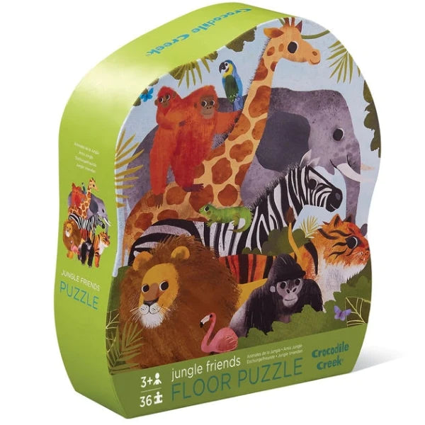 Classic Floor Puzzle - Jungle Friends