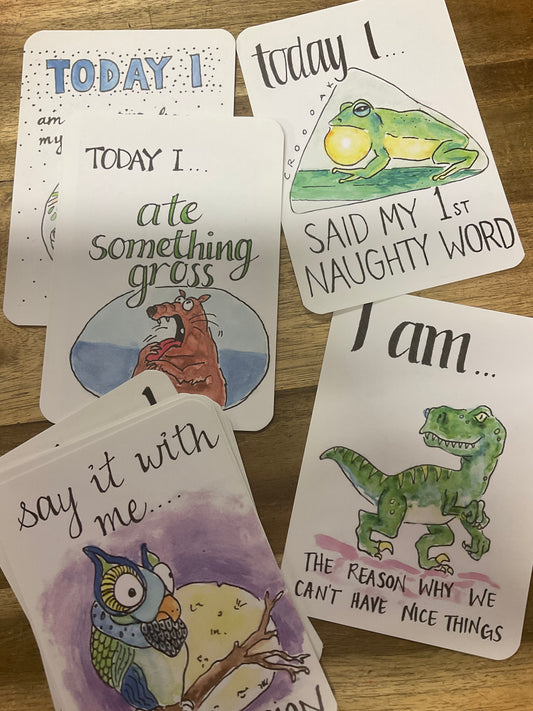 The Real Milestone Cards