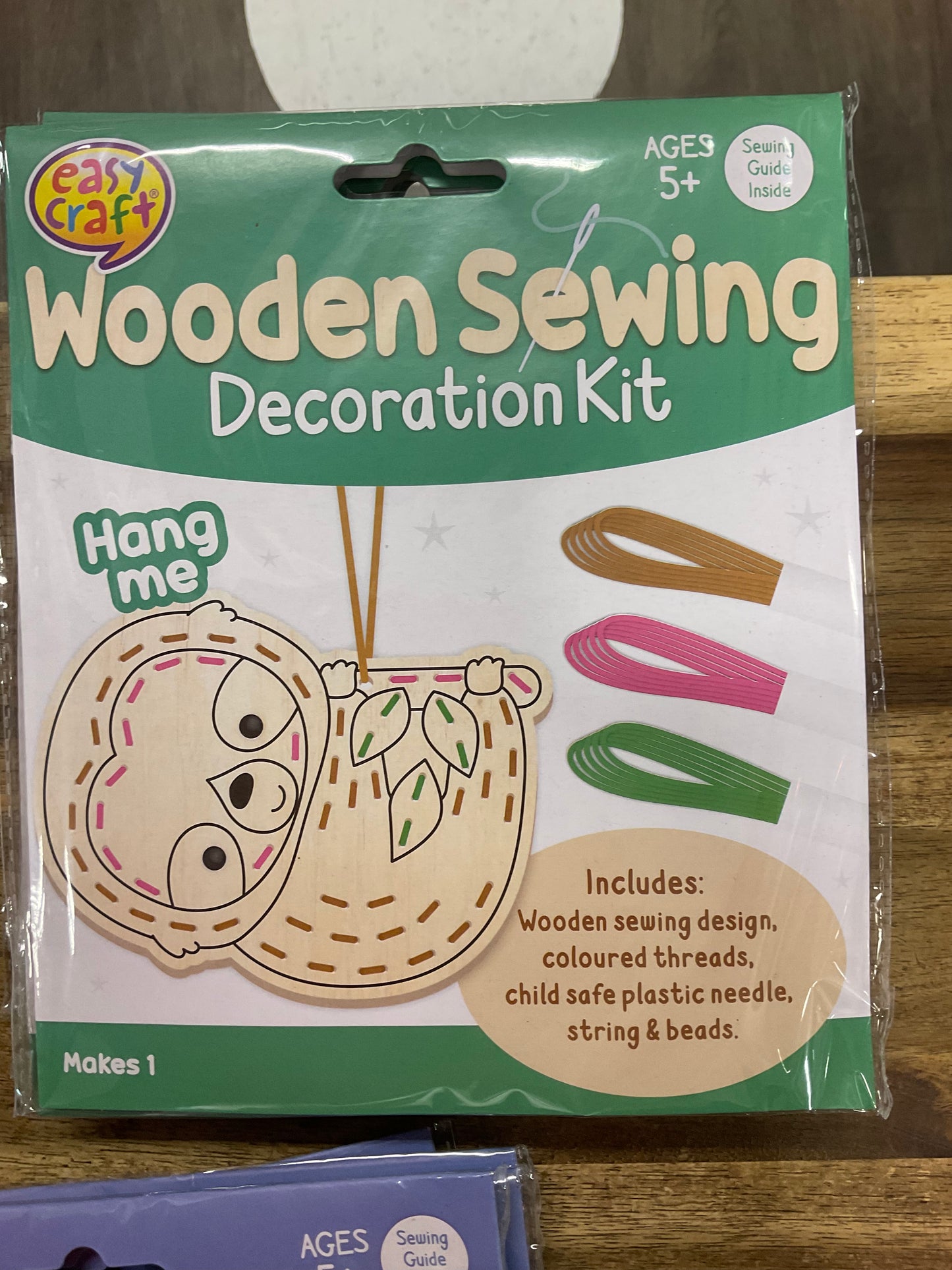 Wooden Sewing Decoration Kit