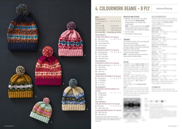 Pattern Book of Beanies