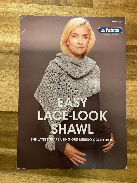 Easy Lace-Look Shawl Pattern